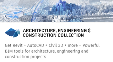 Autodesk AEC Collection for Architecure, Engineering & Construction