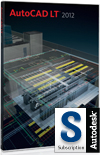 AutoCAD LT 2012 - New Seat  WITH  One Year Subscription