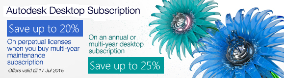 Autodesk Desktop Subscription or Rental Software